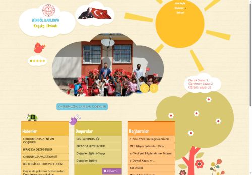 BİNGÖL / KARLIOVA - Kaşıkçı İlkokulu