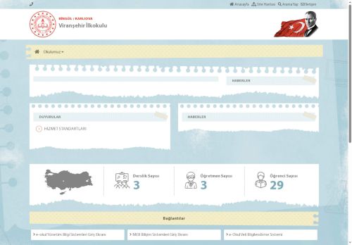 BİNGÖL / KARLIOVA - Viranşehir İlkokulu
