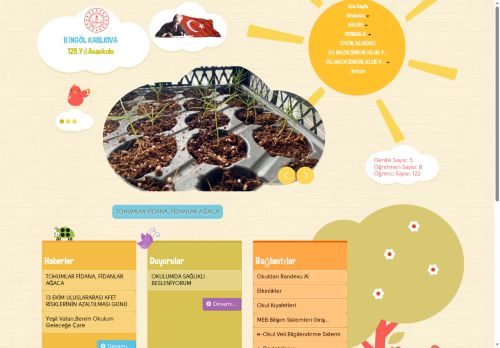 BİNGÖL / KARLIOVA - 125.Yıl Anaokulu