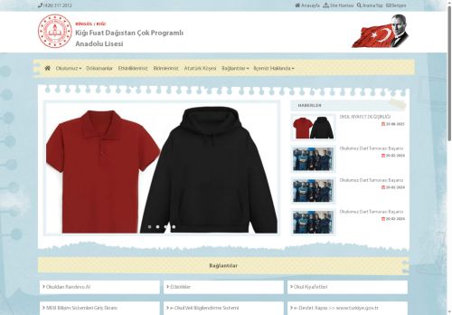 BİNGÖL / KIĞI - Kiğı Fuat Dağıstan Çok Programlı Anadolu Lisesi