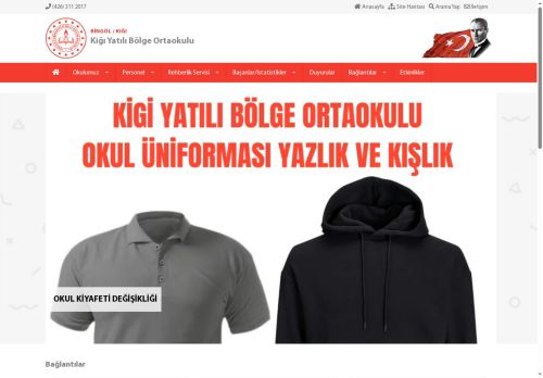 BİNGÖL / KIĞI - Kiğı Yatılı Bölge Ortaokulu