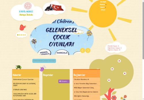 BİNGÖL / MERKEZ - Alatepe İlkokulu