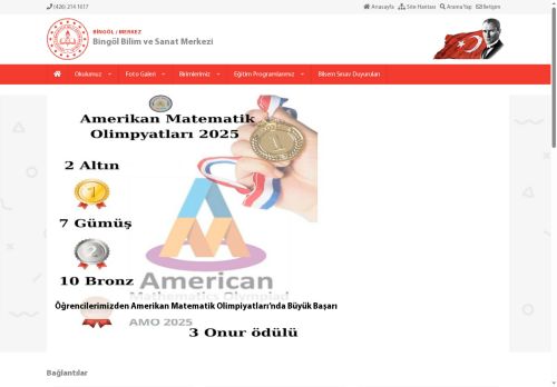 BİNGÖL / MERKEZ - Bingöl Bilim ve Sanat Merkezi