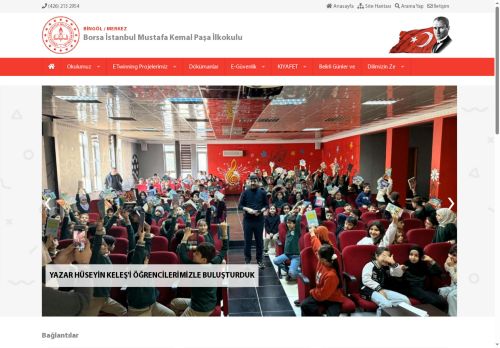 BİNGÖL / MERKEZ - Borsa İstanbul Mustafa Kemal Paşa İlkokulu
