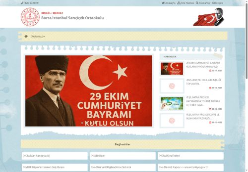 BİNGÖL / MERKEZ - Borsa İstanbul Sarıçiçek Ortaokulu