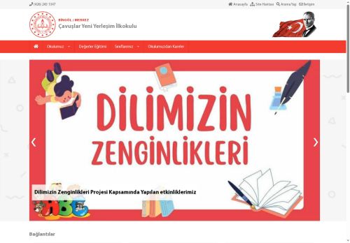 BİNGÖL / MERKEZ - Çavuşlar Yeni Yerleşim İlkokulu