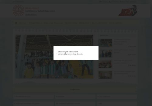 BİNGÖL / MERKEZ - Çeltiksuyu Sabah Gazetesi Ortaokulu