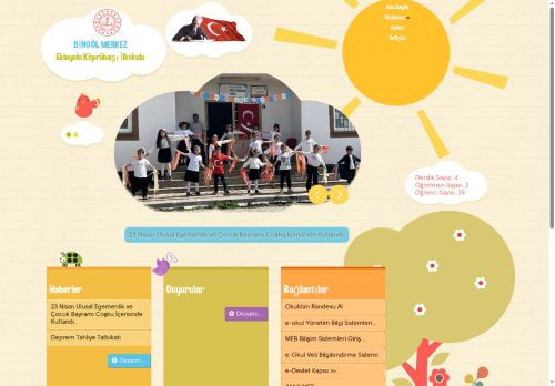 BİNGÖL / MERKEZ - Ekinyolu Köprübaşı İlkokulu