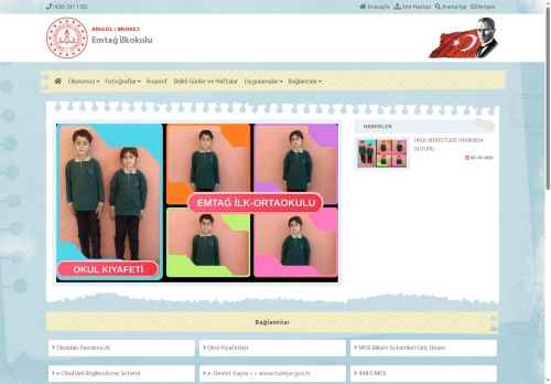BİNGÖL / MERKEZ - Emtağ İlkokulu