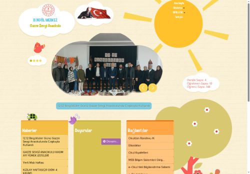 BİNGÖL / MERKEZ - Gazze Sevgi Anaokulu