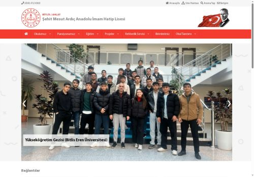 BİTLİS / AHLAT - Şehit Mesut Ardıç Anadolu İmam Hatip Lisesi