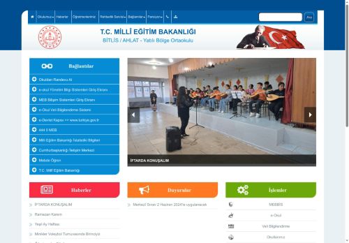 BİTLİS / AHLAT - Yatılı Bölge Ortaokulu