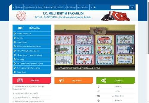 BİTLİS / GÜROYMAK - Ahmet Mücteba Albayrak İlkokulu