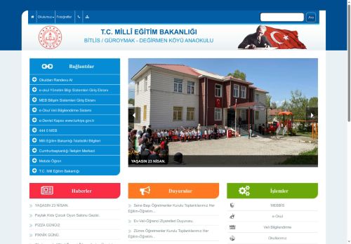 BİTLİS / GÜROYMAK - DEĞİRMEN KÖYÜ ANAOKULU