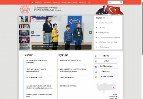 BİTLİS / GÜROYMAK - Fatih İlkokulu