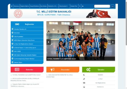 BİTLİS / GÜROYMAK - Fatih Ortaokulu