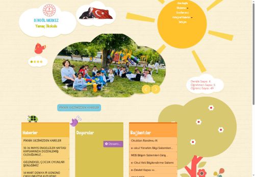 BİNGÖL / MERKEZ - Yamaç İlkokulu