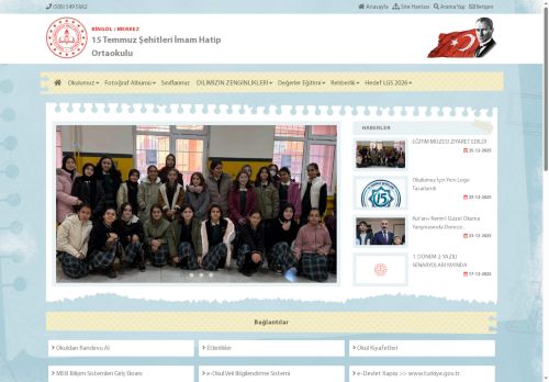 BİNGÖL / MERKEZ - 15 Temmuz Şehitleri İmam Hatip Ortaokulu