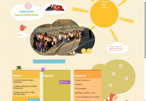BİNGÖL / SOLHAN - Hazarşah Şehitleri İlkokulu