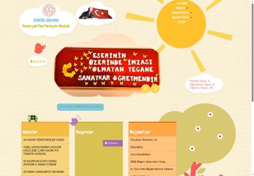 BİNGÖL / SOLHAN - Hazarşah Yeni Yerleşim İlkokulu