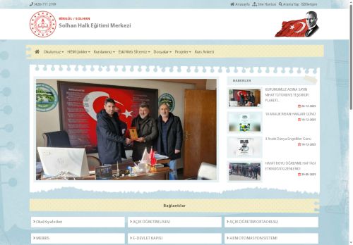 BİNGÖL / SOLHAN - Solhan Halk Eğitimi Merkezi