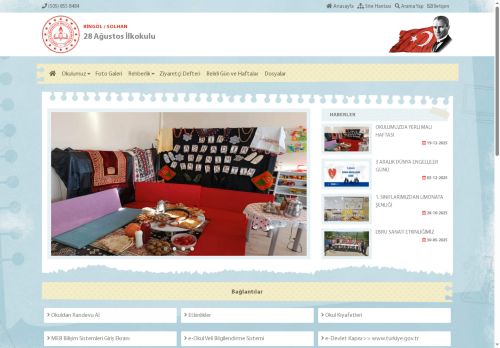BİNGÖL / SOLHAN - 28 Ağustos İlkokulu
