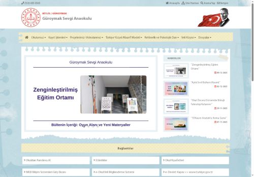 BİTLİS / GÜROYMAK - Güroymak Sevgi Anaokulu