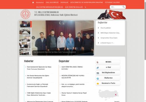 BİTLİS / ADİLCEVAZ - Adilcevaz Halk Eğitimi Merkezi