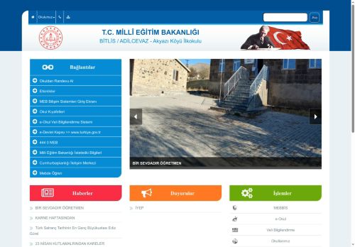 BİTLİS / ADİLCEVAZ - Akyazı Köyü İlkokulu