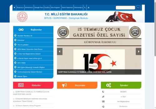 BİTLİS / GÜROYMAK - Güroymak İlkokulu