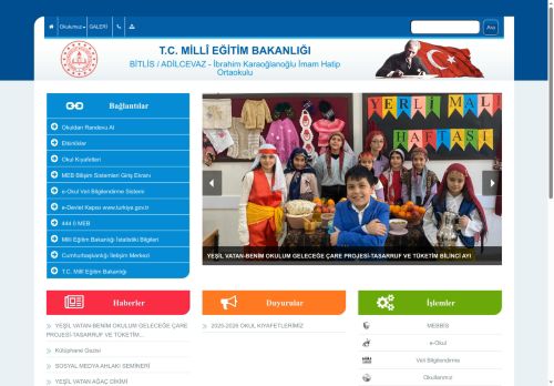 BİTLİS / ADİLCEVAZ - İbrahim Karaoğlanoğlu İmam Hatip Ortaokulu