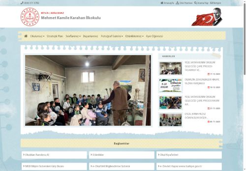 BİTLİS / ADİLCEVAZ - Mehmet Kamile Karahan İlkokulu