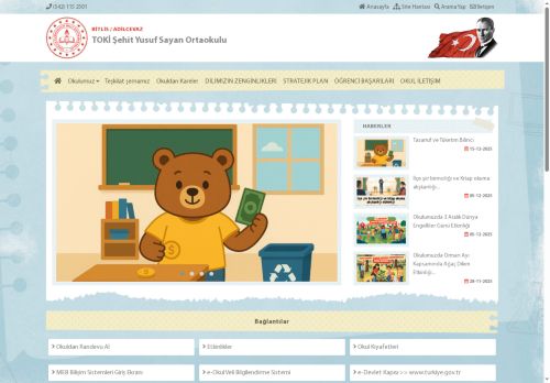 BİTLİS / ADİLCEVAZ - TOKİ Şehit Yusuf Sayan Ortaokulu