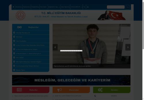 BİTLİS / AHLAT - Ahlat Mesleki ve Teknik Anadolu Lisesi