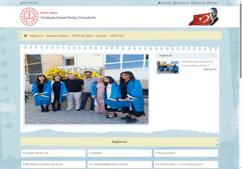 BİTLİS / AHLAT - Ovakışla İmam Hatip Ortaokulu