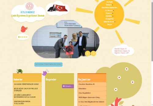 BİTLİS / MERKEZ - Şehit Öğretmen Ergin Komut İlkokulu