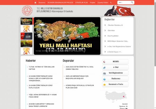 BİTLİS / MERKEZ - Hüsrevpaşa Ortaokulu