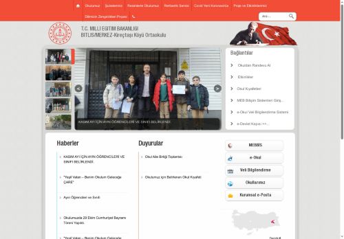 BİTLİS / MERKEZ - Kireçtaşı Köyü Ortaokulu