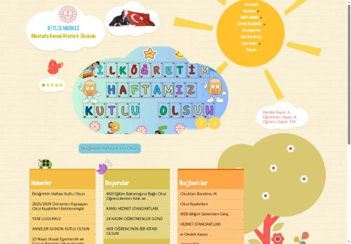 BİTLİS / MERKEZ - Mustafa Kemal Atatürk İlkokulu