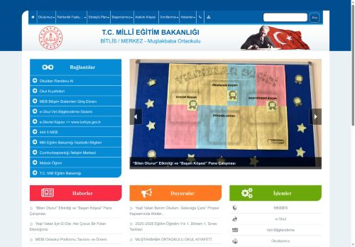 BİTLİS / MERKEZ - Muştakbaba Ortaokulu