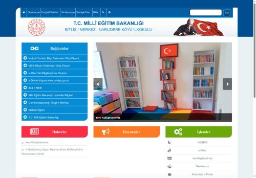 BİTLİS / MERKEZ - NARLIDERE KÖYÜ İLKOKULU