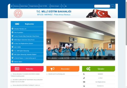 BİTLİS / MERKEZ - Polis Amca İlkokulu