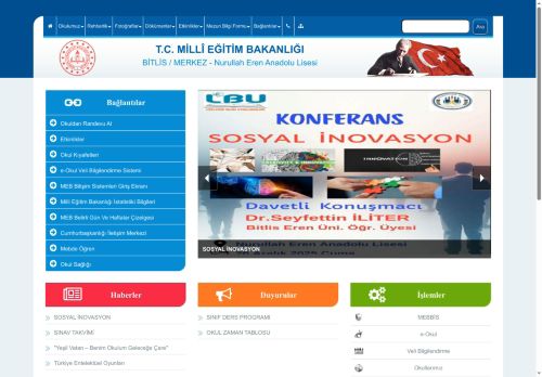 Nurullah Eren Anadolu Lisesi - BİTLİS / MERKEZ