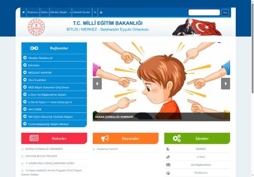 BİTLİS / MERKEZ - Selahaddin Eyyubi Ortaokulu