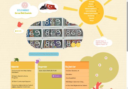 BİTLİS / MERKEZ - Servan Ölekli Anaokulu