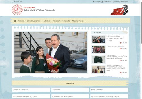 BİTLİS / MERKEZ - Şehit Mahir AYABAK Ortaokulu