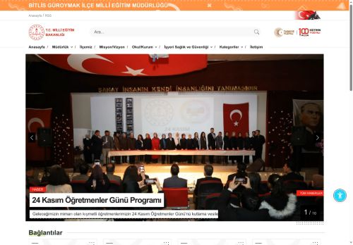 MEB BİTLİS - GÜROYMAK İLÇE MİLLÎ EĞİTİM MÜDÜRLÜĞÜ