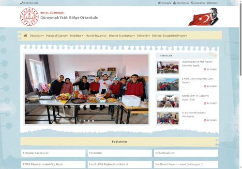 BİTLİS / GÜROYMAK - Güroymak Yatılı Bölge Ortaokulu