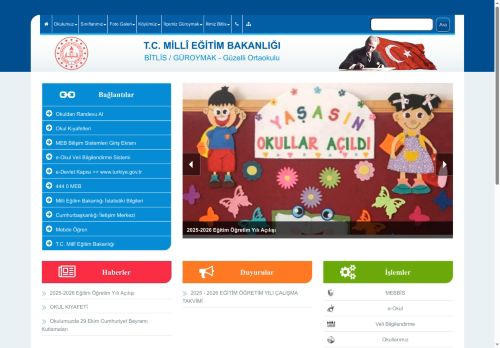 BİTLİS / GÜROYMAK - Güzelli Ortaokulu