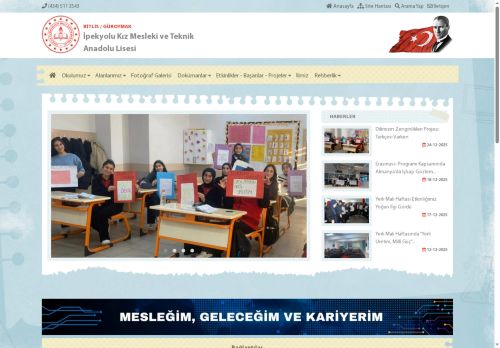 BİTLİS / GÜROYMAK - İpekyolu Kız Mesleki ve Teknik Anadolu Lisesi